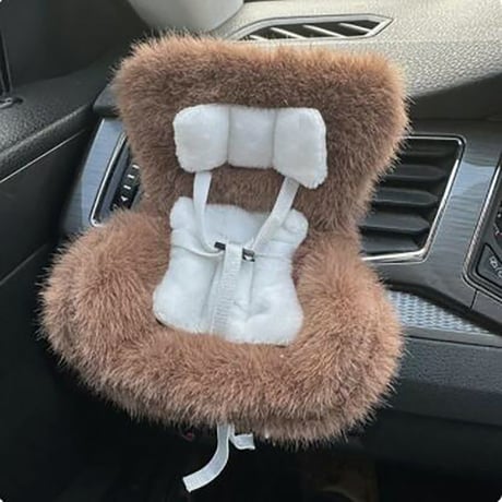 【ぬい服】10~15cmぬいぐるみ用ふわふわカーシート