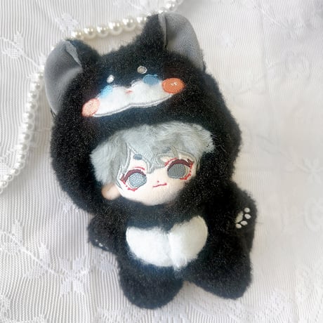 【ぬい服】もこもこアニマル着ぐるみ　10cm用【推し活グッズ】
