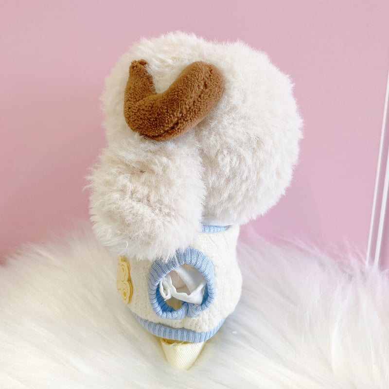 ぬい服】ぬいぐるみ用 シャツ&ベスト&ネクタイ&パンツセット 10cm用