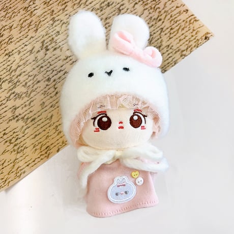 【ぬい服】アニマル帽子&ぬい服セット【10cm用】【推し活グッズ】
