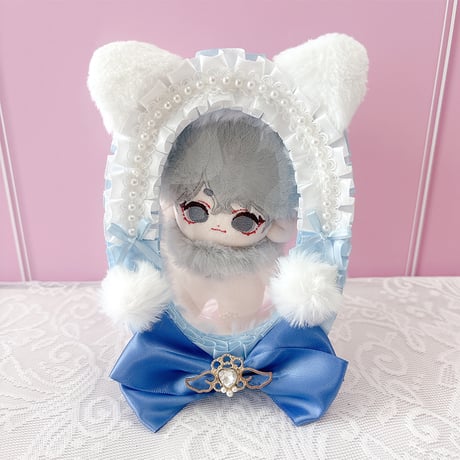 【G.triGerオリジナル】猫耳付きデコレーションぬいポーチ【ぬいバッグ,ぬいポーチ】【推し活グッズ】