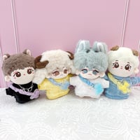 【ぬい服】ぬいぐるみ用スウェット & アクセサリーセット 【10~15cm用】