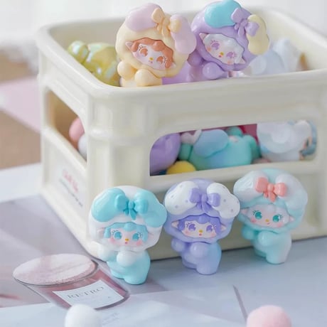 yooki Candy Boom ブラインドボックス 4個入り アートトイ ミニフィギュア シークレット