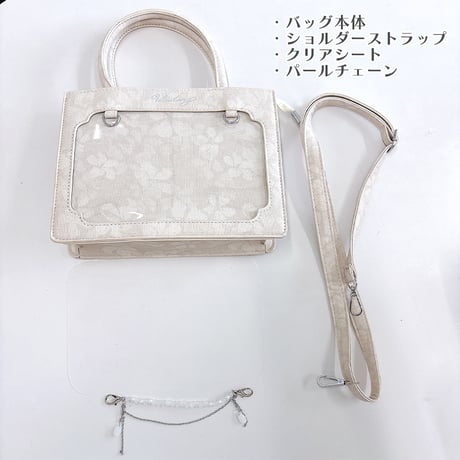 【呜咚小铺】花柄痛バッグ【推し活グッズ】