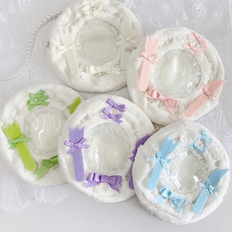 カラトリー装飾付きぬいポーチ【10cm用】【推し活グッズ】