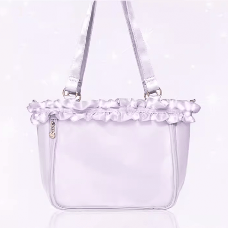 【FUYUUNEKO】カードケース付きフリル痛バッグ milk dolly【推し活グッズ】