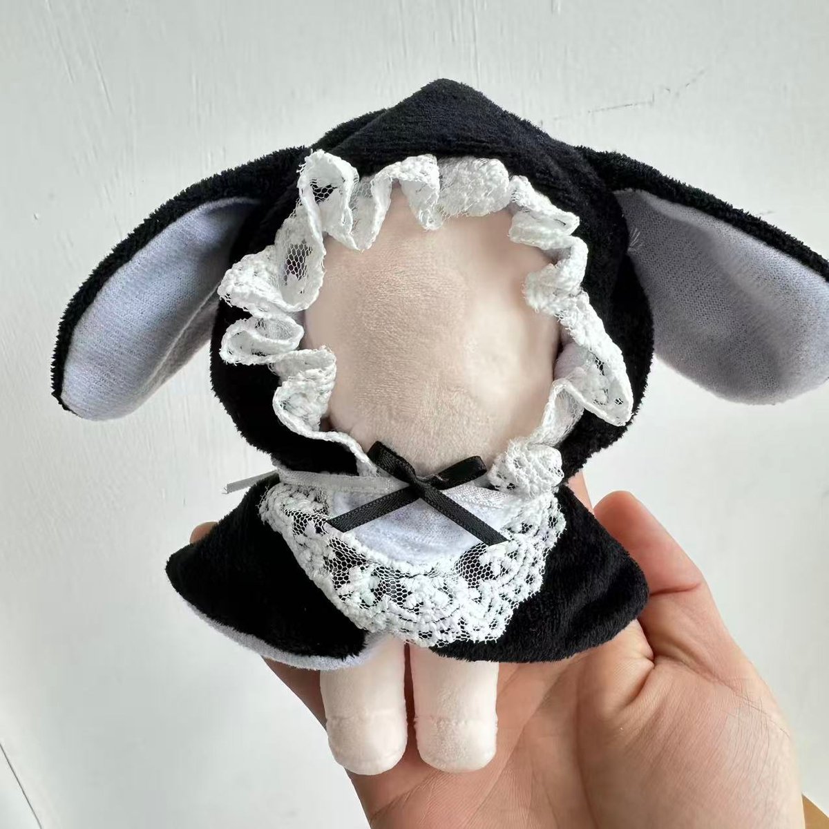 ハンドメイド　うさみみポンチョ　めーとる様 10cmぬいぐるみ用 うさ耳ポンチョ | G.triGer