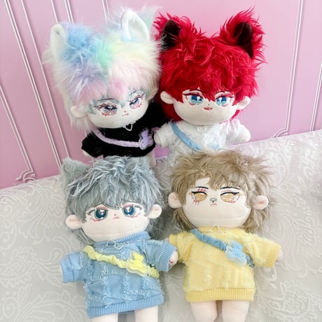 【ぬい服】ぬいぐるみ用スウェット & アクセサリーセット 【20cm用】【推し活グッズ】