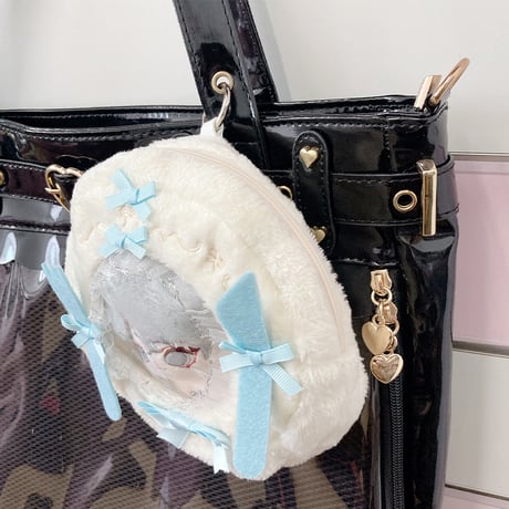 カラトリー装飾付きぬいポーチ【10cm用】【推し活グッズ】