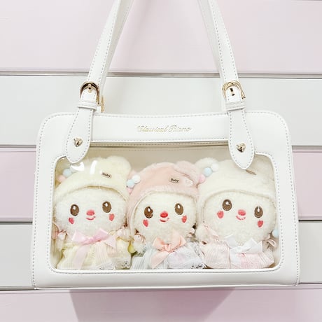 【HEADACHE STUDIO】 ピアノ痛バッグ【推し活グッズ】