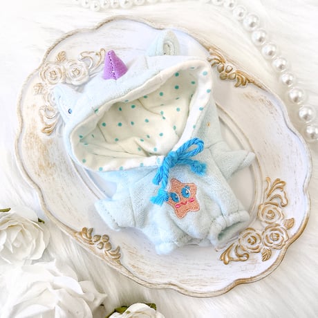 【ぬい服】ぬいぐるみ用耳付きパーカー 10cm 用【推し活グッズ】