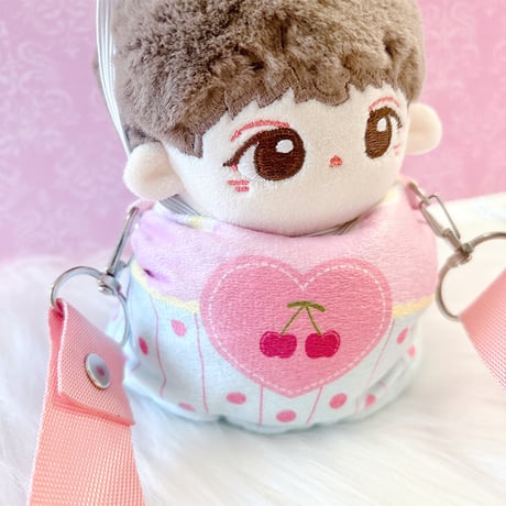 【ぬいバッグ】【ぬい服】ぬいぐるみ用ケーキ型バッグ【10~20cm用】【推し活グッズ】