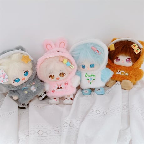【ぬい服】ふわふわアニマル着ぐるみ【20cm用】【推し活グッズ】
