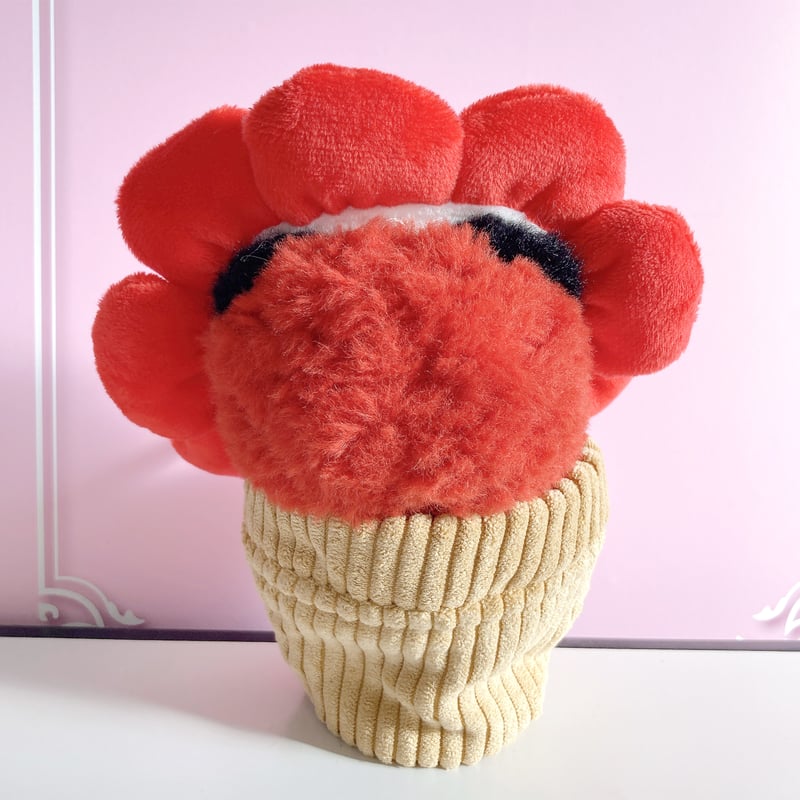 ぬいぐるみ tregatti222 ぬい服】花型ヘッドドレス&植木鉢セット 10cmぬいぐるみ用 | G.triGer