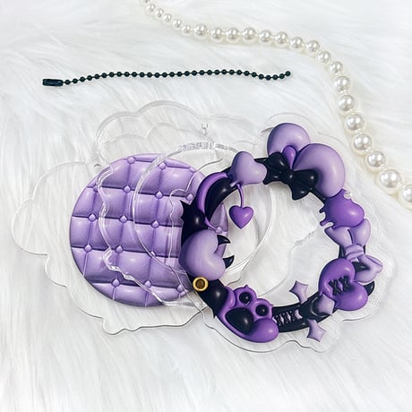 【G.triGerオリジナル 推し活グッズ】缶バッジ用アクリルフレーム 【ぷっくり】58mm用