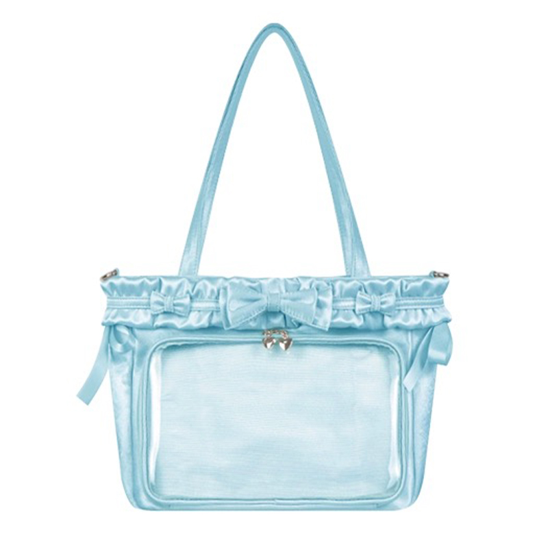 HEADACHE STUDIO】リボンフリルサテン痛バッグ【推し活グッズ】 | G.triGer