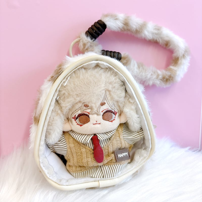 ふわふわヒョウ柄 痛ポーチ 12×10.5×5cm | G.triGer