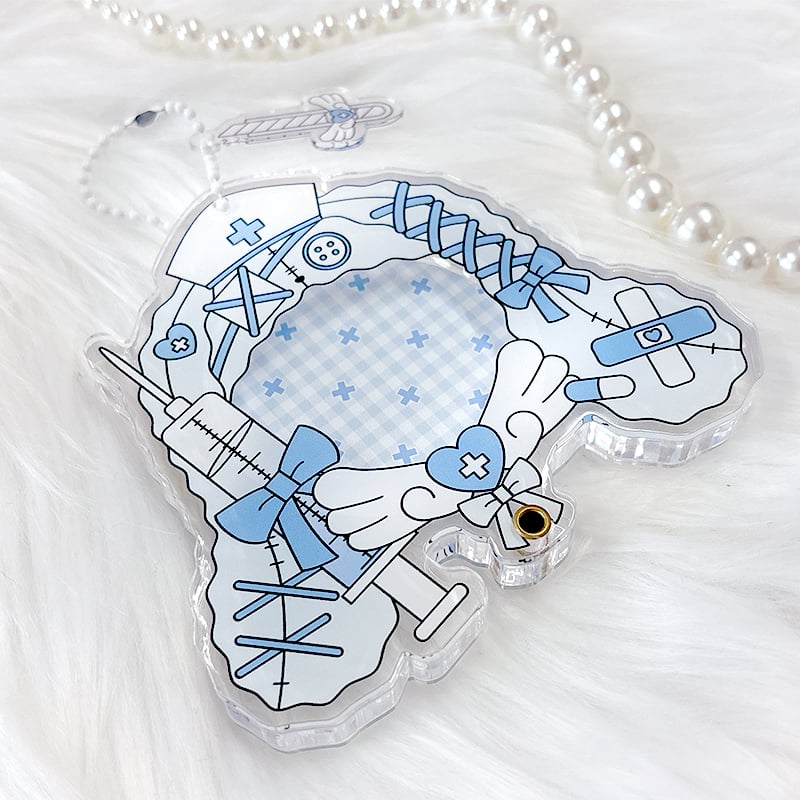 G.triGerオリジナル 推し活グッズ】チャーム付き缶バッジ用アクリル