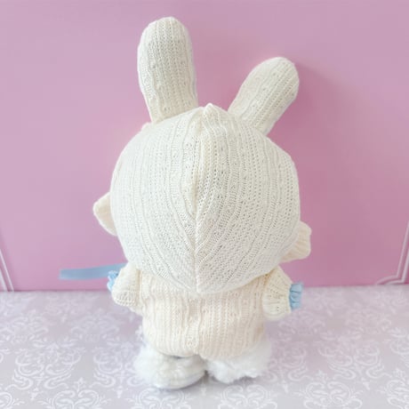 ぬいぐるみ用うさ耳着ぐるみ・うさ耳シューズセット【10~15cm用】【推し活グッズ】