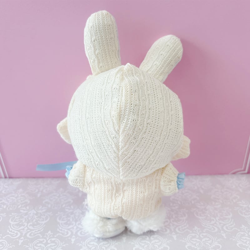 ぬいぐるみ用うさ耳着ぐるみ・うさ耳シューズセット【10~15cm用 ぬいぐるみ用うさ耳着ぐるみ・うさ耳シューズセット【10~15cm用