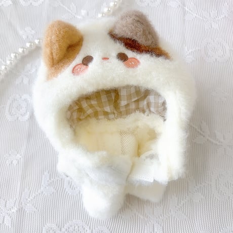 【ぬい服】もこもこアニマル着ぐるみ　10cm用【推し活グッズ】