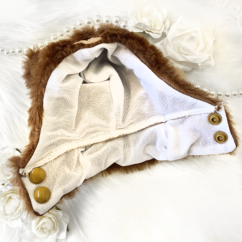 ぬい服】ぬいぐるみ用着ぐるみ(くま・パンダ)/10cm用【推し活グッズ