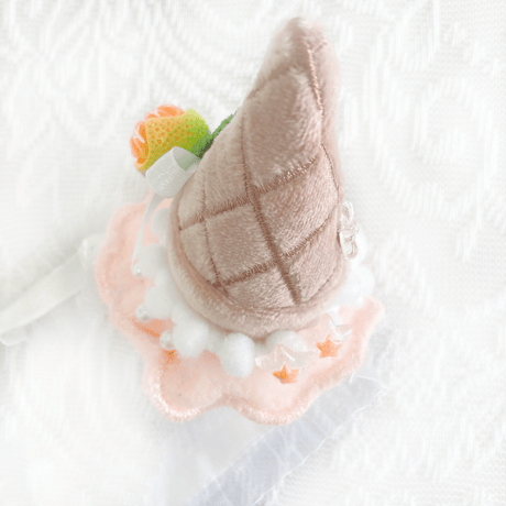 アイスクリーム型ヘッドバンド