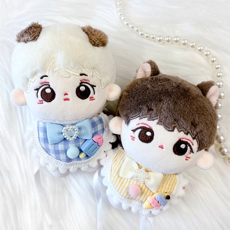 【ぬい服】 ぬいぐるみ用スタイ【10~20cm用】【推し活グッズ】