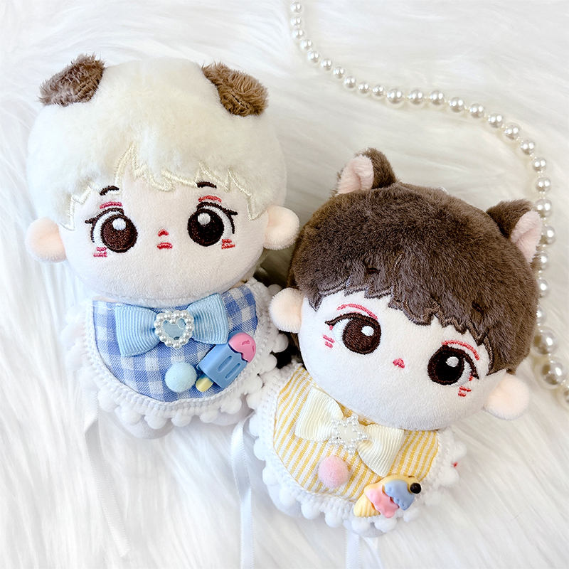 ぬい服 ぬいぐるみ用 スタイ 人形 bib オーダーページ ぬい服】 ぬいぐるみ用スタイ【10~20cm用】【推し活グッズ】 | G.triGer