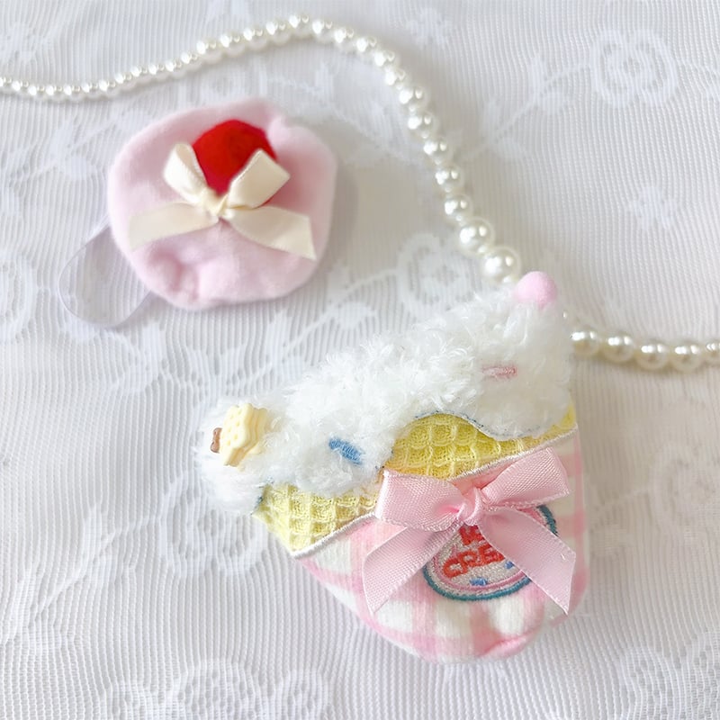 ぬい服】ぬいぐるみ用アイスクリーム着ぐるみ 10cm用【推し活グッズ