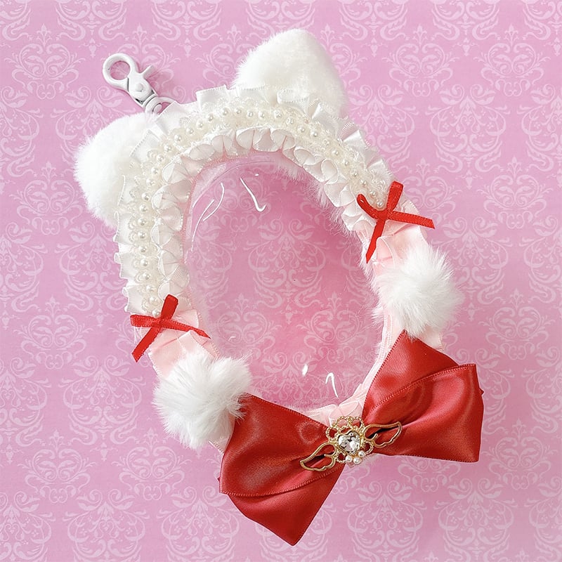 てぃんくる様♥️オーダーページ② 猫耳女の子 持ち手付きフラット