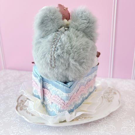 ぬい服　ショートケーキ型ぬいぐるみ用着ぐるみ　10cm用【推し活グッズ】