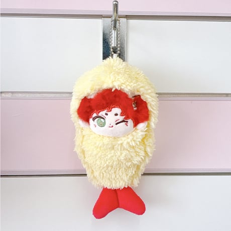 エビフライ型着ぐるみ【10cm用】【推し活グッズ】