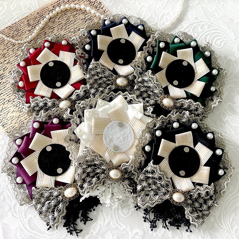 G.triGerオリジナル 推し活グッズ】レースリボンロゼット【缶