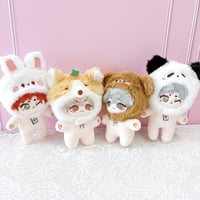 【ぬい服】ぬいぐるみ用着ぐるみキャップ vol.2【10cm用】【推し活グッズ】