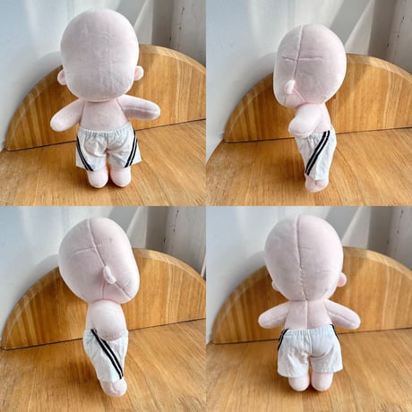 【ぬい服】 ぬいぐるみ用 サイドライン トラックパンツ ぬい服 運動着 ショートパンツ