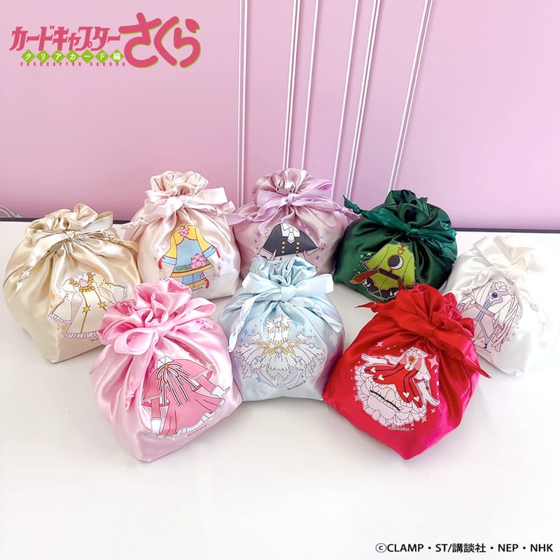 カードキャプターさくら クリアカード編 コスチュームサテン巾着袋 | G