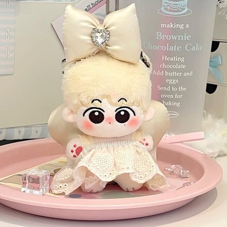 ぬい服　蝶の羽&リボンセット 10~20cm用 【推し活グッズ】