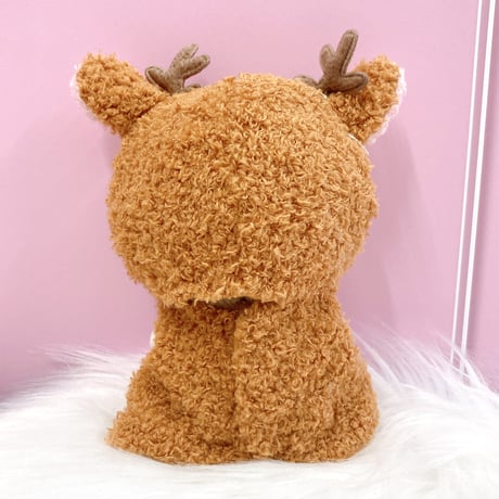 【ぬい服】ふわふわクリスマス着ぐるみ　10cm用