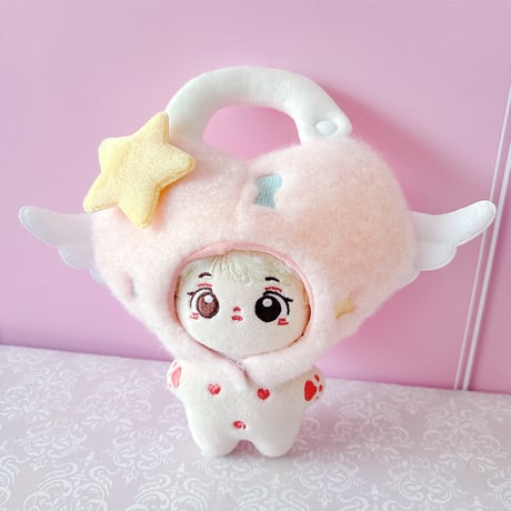 ぬい服　ぬいぐるみ用着ぐるみキャップ【鍵】10cm用【推し活グッズ】