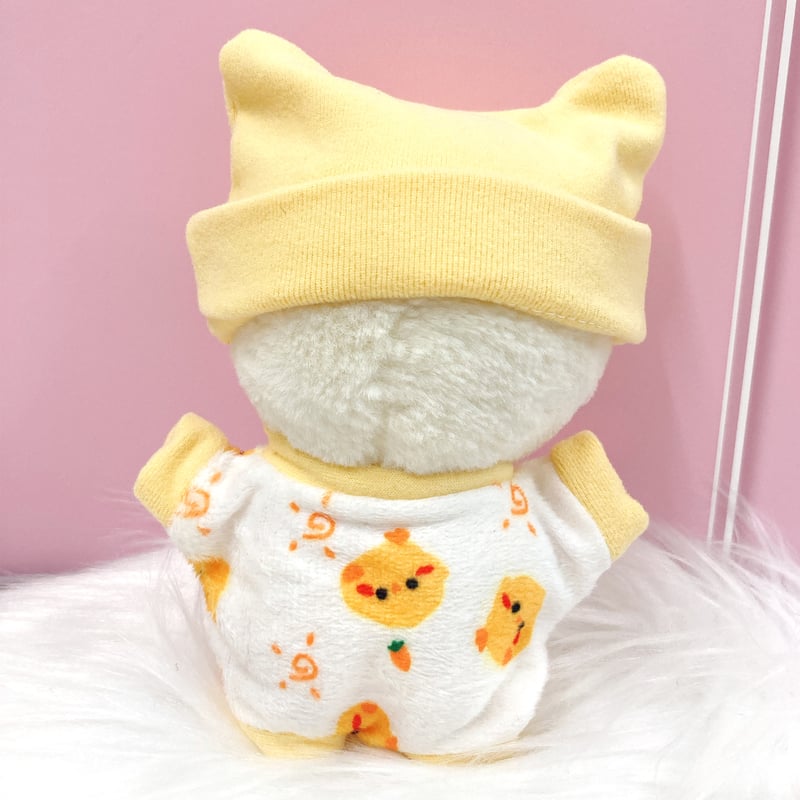 ぬい服】まんぷくベイビー・ロンパースぬい服【帽子&ロンパースセット