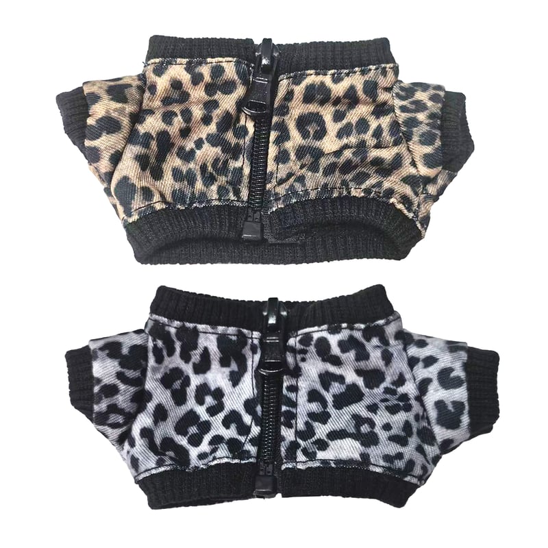 ぬい服】ヒョウ柄ジャケット 10cmぬいぐるみ用 | G.triGer