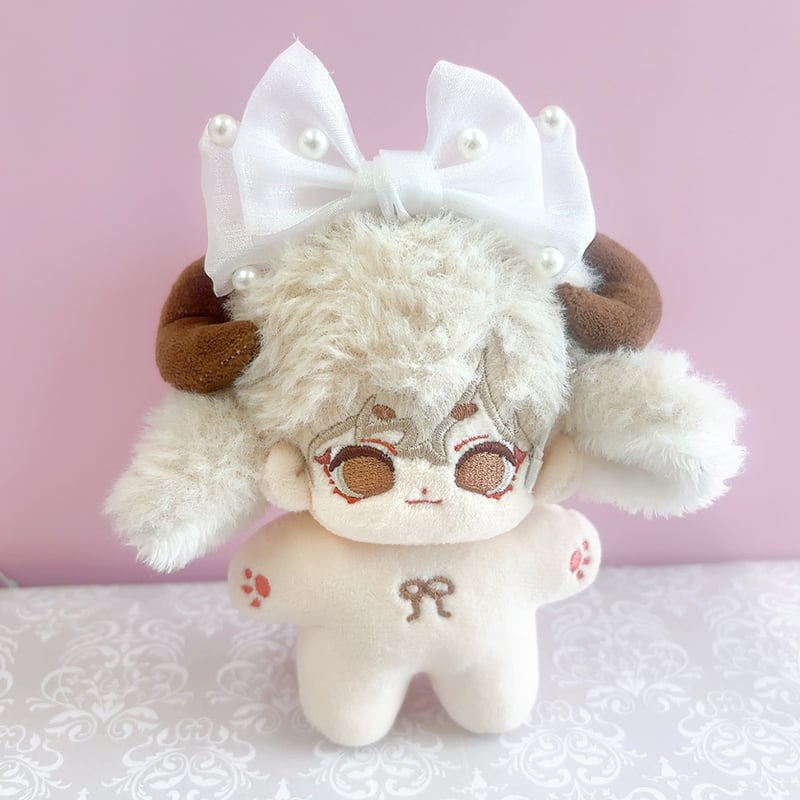 ぬい服】 ぬいぐるみ用パール付きリボンカチューシャ 10cm用 | G.triGer