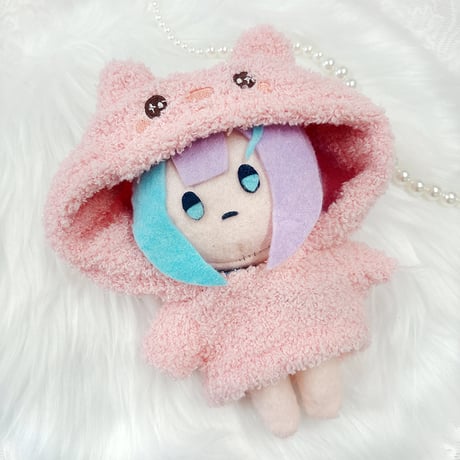 【ぬい服】ぬいぐるみ用ボア着ぐるみ 【15~20cm 用】【推し活グッズ】