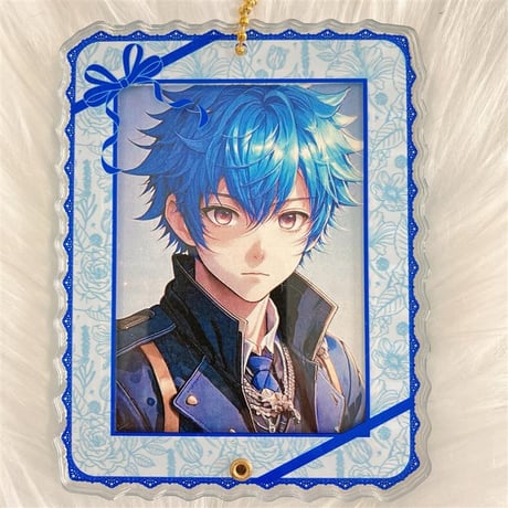 【G.triGerオリジナル 推し活グッズ】アクリルフレーム 【花柄】トレカ・アクスタ用
