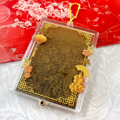 【G.triGerオリジナル 推し活グッズ】アクリルフレーム (中華)【トレカ・アクスタ用】