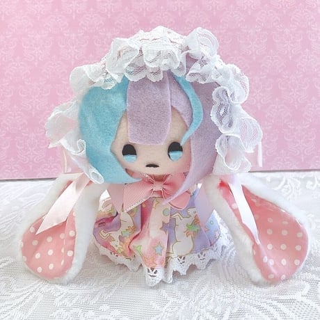 ぬいぐるみ用うさ耳カチューシャ(15~20cm用)