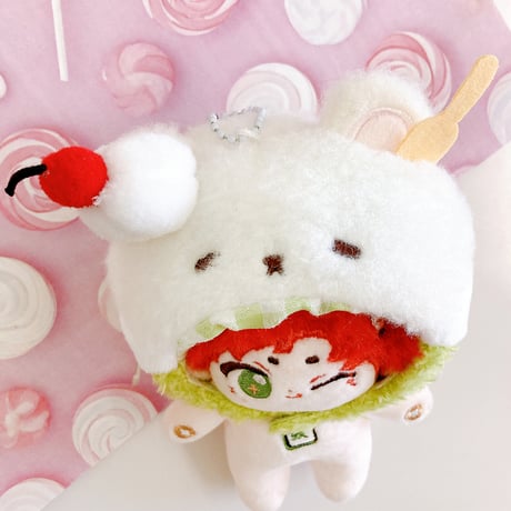【ぬい服】ぬいぐるみ用着ぐるみキャップ 10cm用【推し活グッズ】
