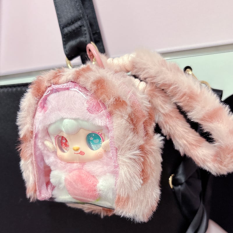 ふわふわヒョウ柄 痛ポーチ 8.5×7×4.5cm | G.triGer