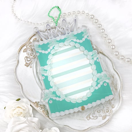 【G.triGerオリジナル 推し活グッズ】アクリルフレーム【ケーキ】【トレカ・アクスタ用】